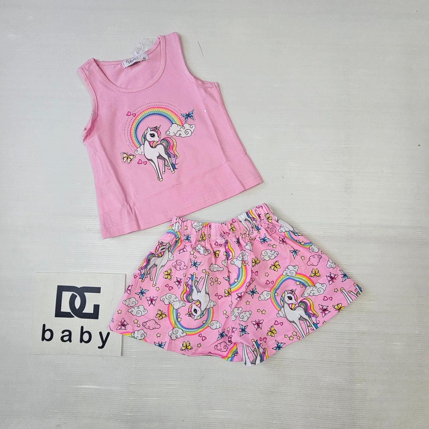 Completo Neonata Unicorno