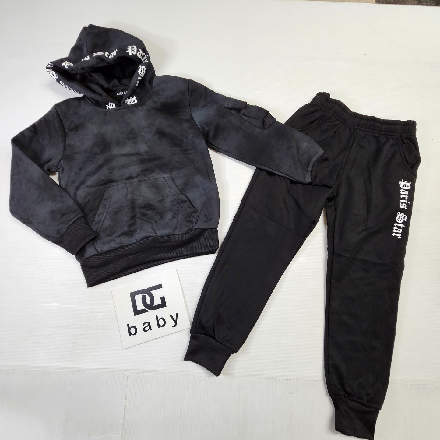 🔥 Paris Star Hoodie Set – Ragazzo