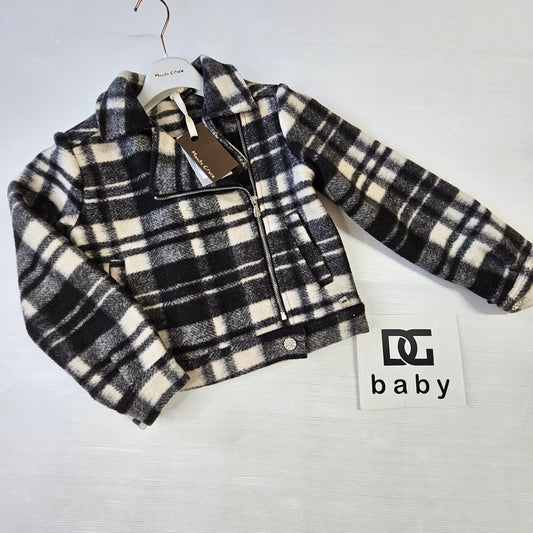 Giacca a Quadri MGD2440 Manila Grace 🖤🤍