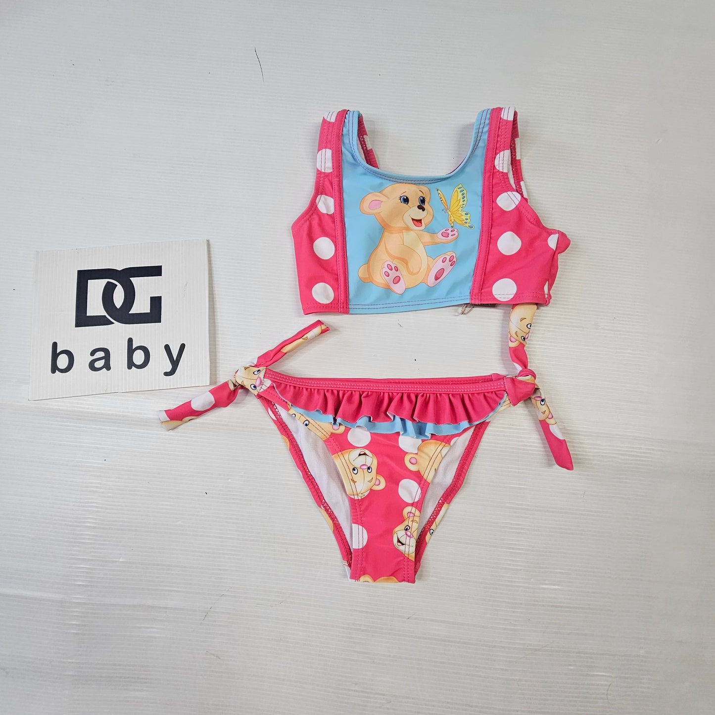 Costume Bikini Bambina Orsetto Colorato