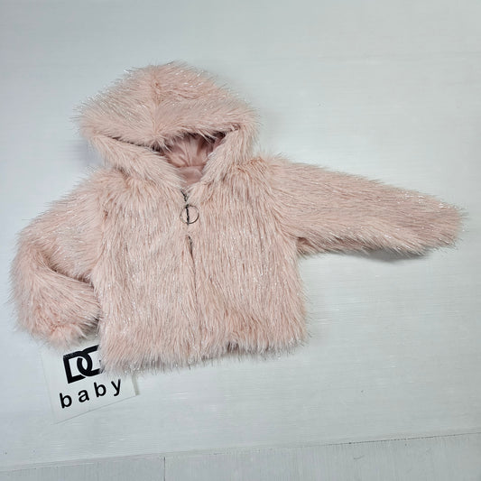 🤍 Giacca Eco-Pelliccia Glitter Ragazza