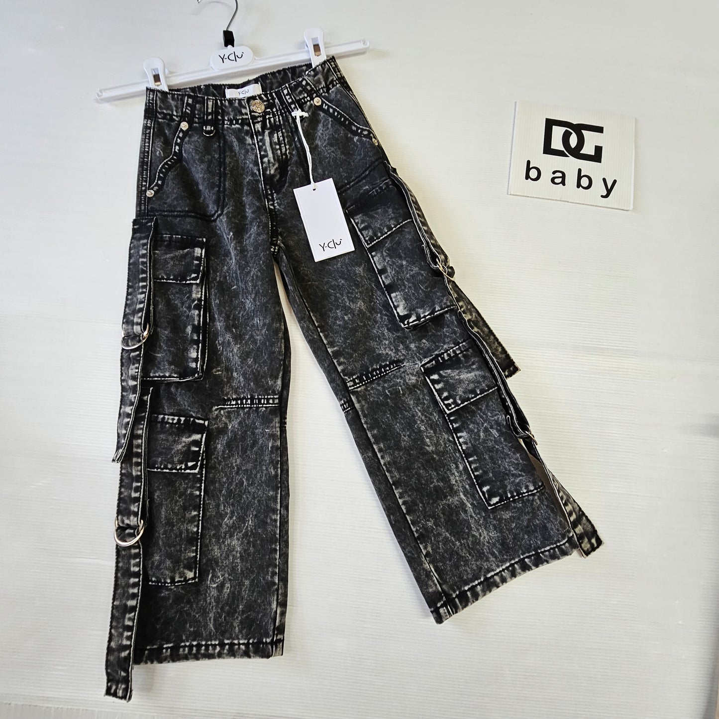 👖 Jeans Bambina Urban Cargo Y-Clù