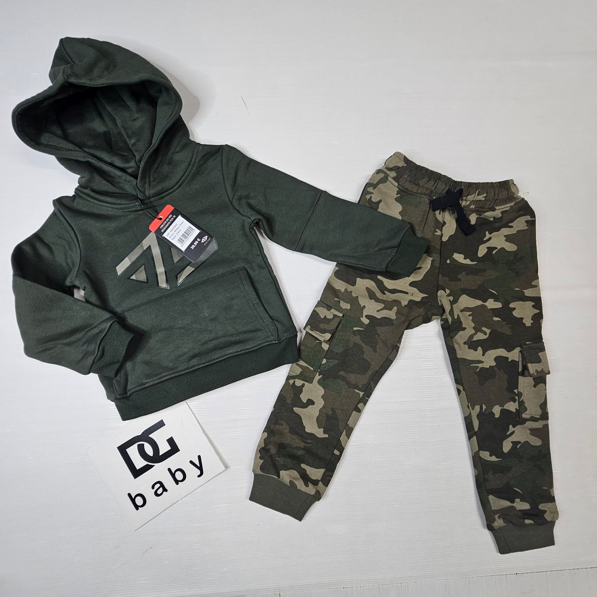 Tuta Bambino Camouflage 2 Pezzi