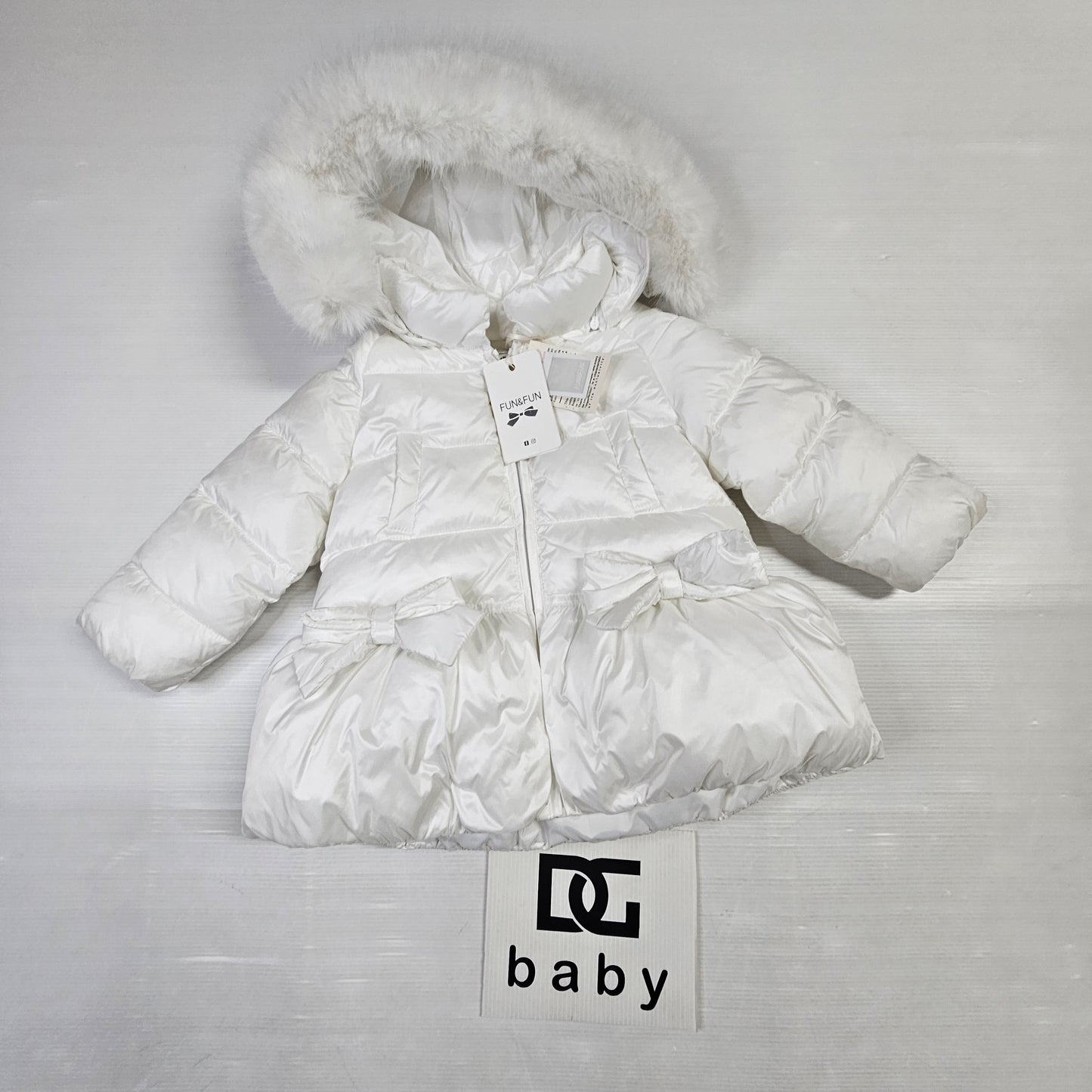 ❄️👶 Piumino FUN&FUN “White Princess”