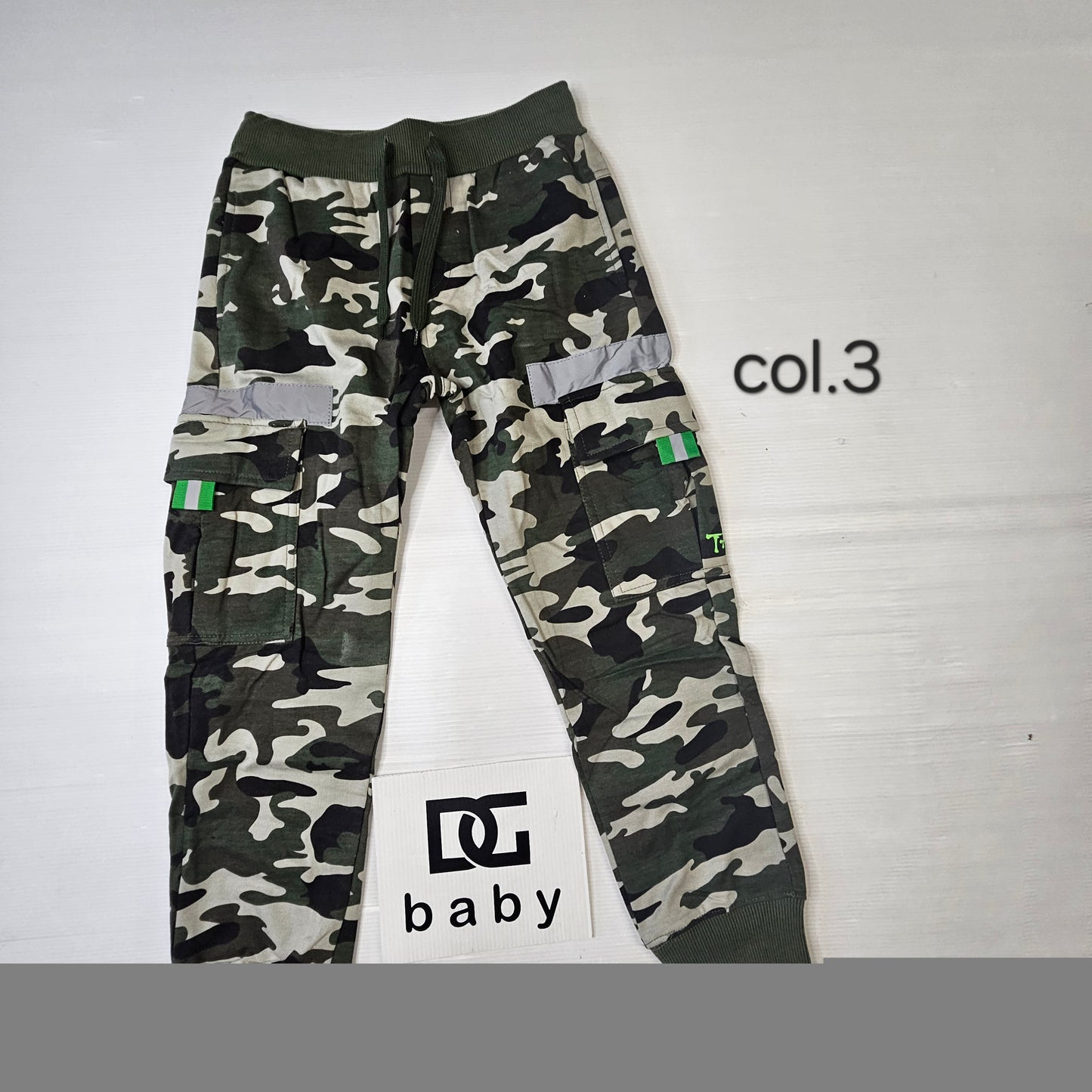 Pantalone Cargo Ragazzo Military