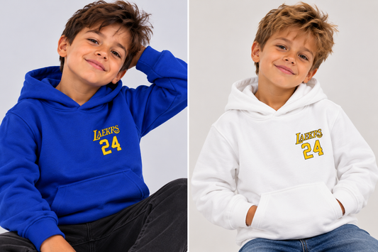 Felpa Bambino 24 con Cappuccio
