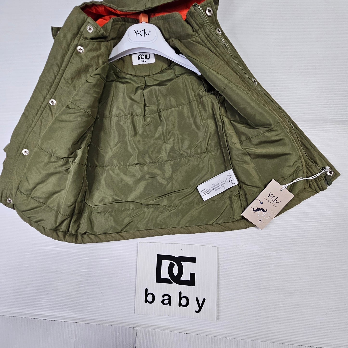 Parka “Piccolo Esploratore” 🧭💚