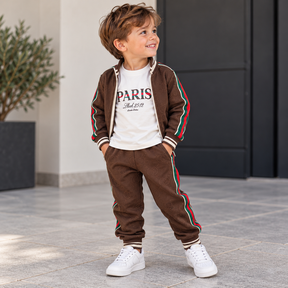 Tuta Bambino Paris Style Invernale 3 Pezzi
