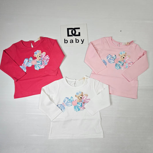 Maglietta Orsetta Fiocco 🎀🐻