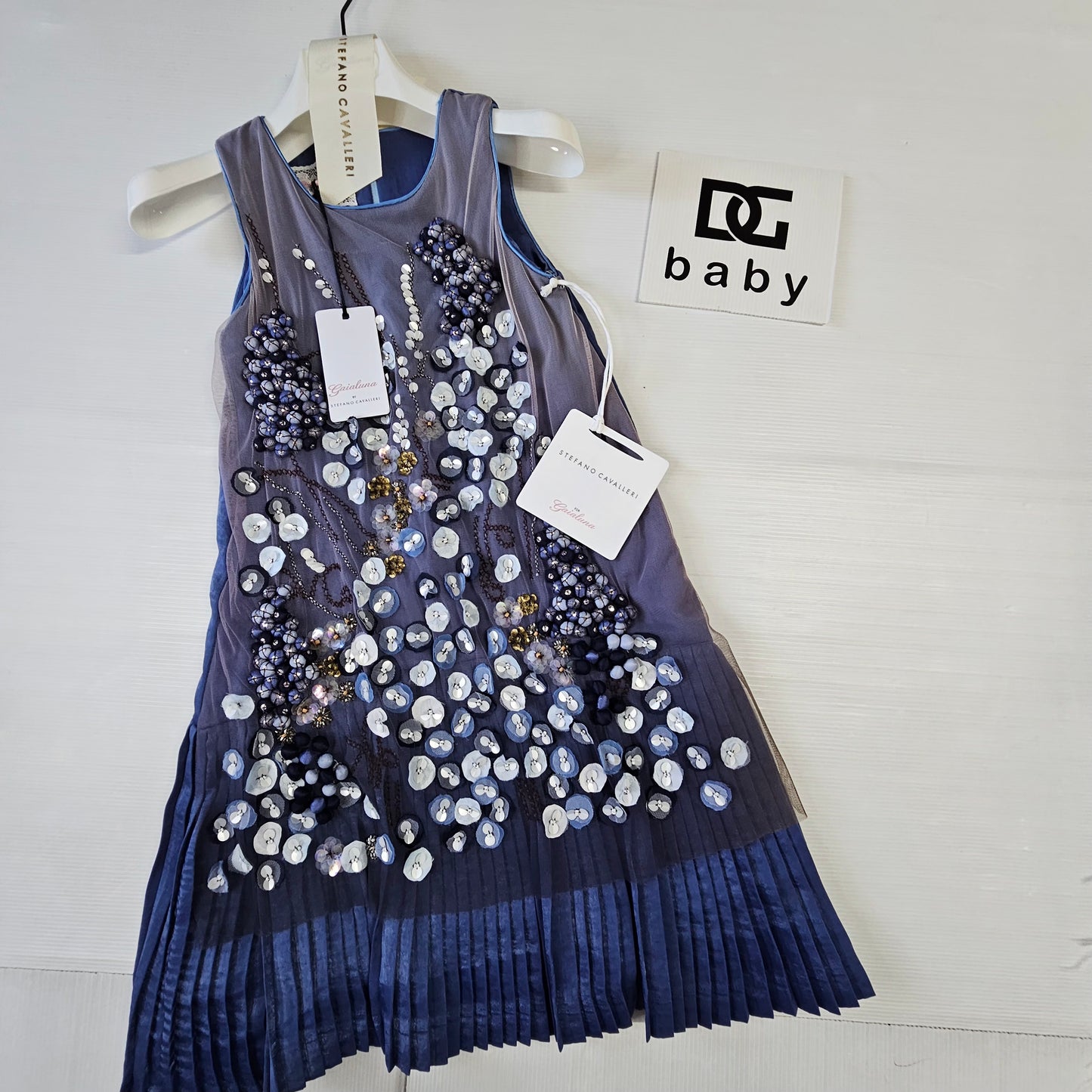 vestitino ragazza G1276 STEFANO CAVALLIERI