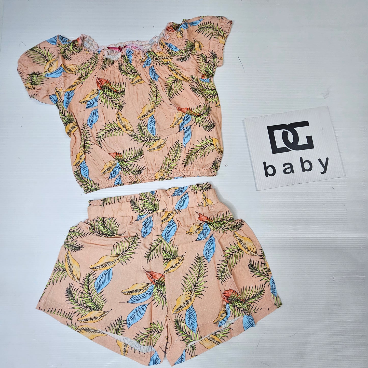 Completo Bambina Tropical Summer