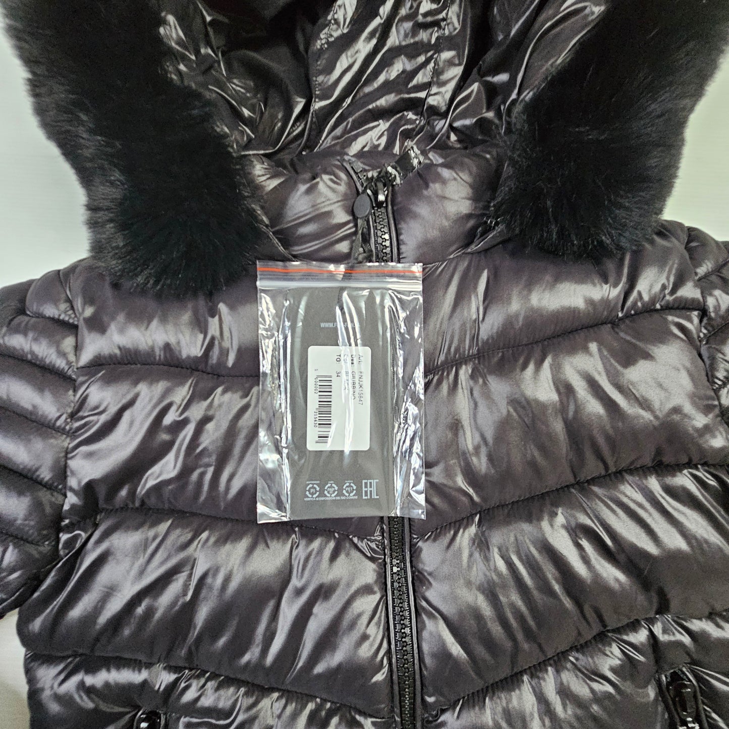 🧥 Piumino Shine Fur 15847 – Fun&Fun