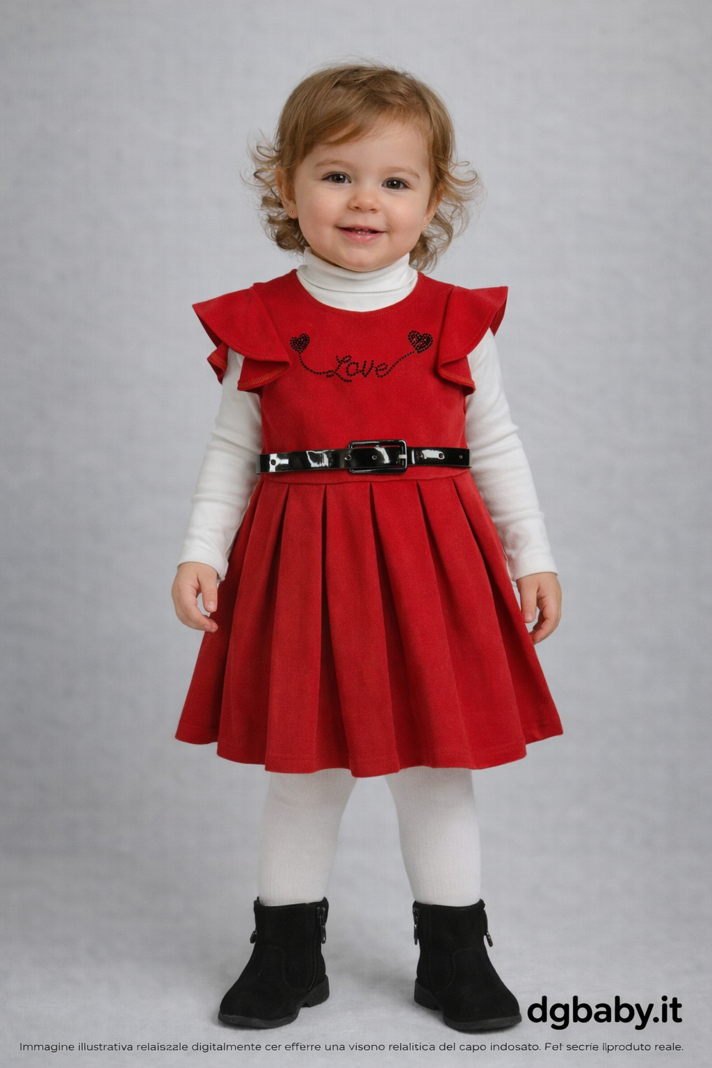 ❤️ Abito Rosso Love Y-CLÙ ❤️