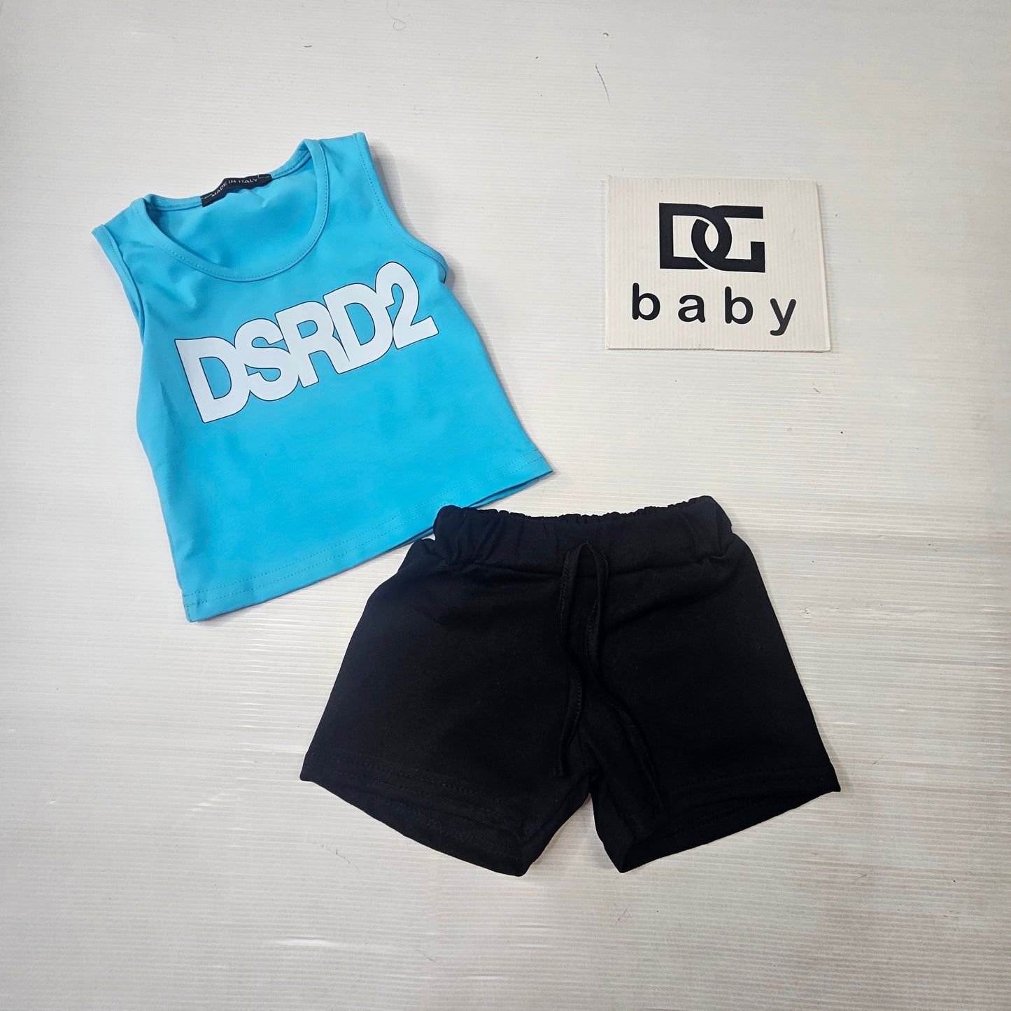 Completo Neonato DSRD2 Canotta e Shorts