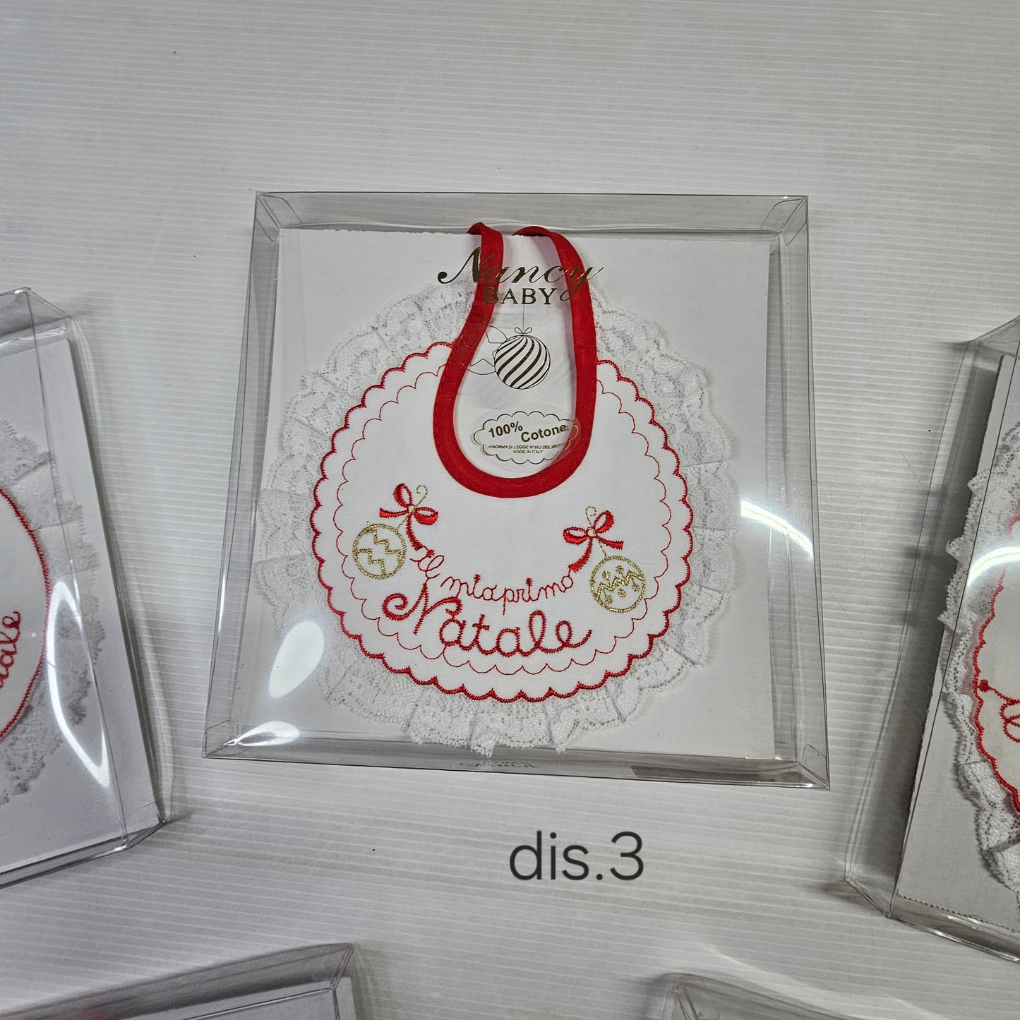 🎄 Bavaglino “Il Mio Primo Natale” – Nancy Baby