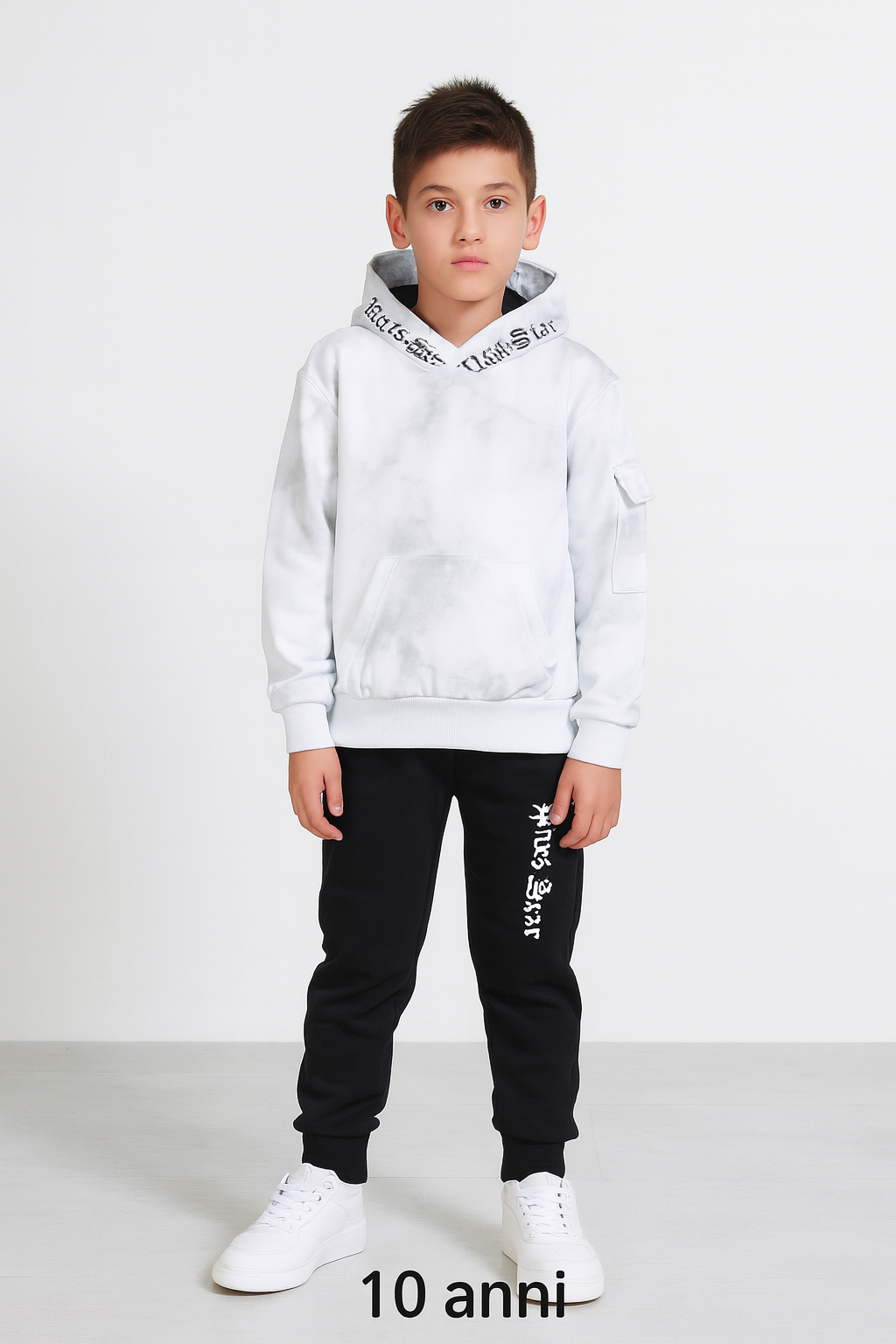 🔥 Paris Star Hoodie Set – Ragazzo