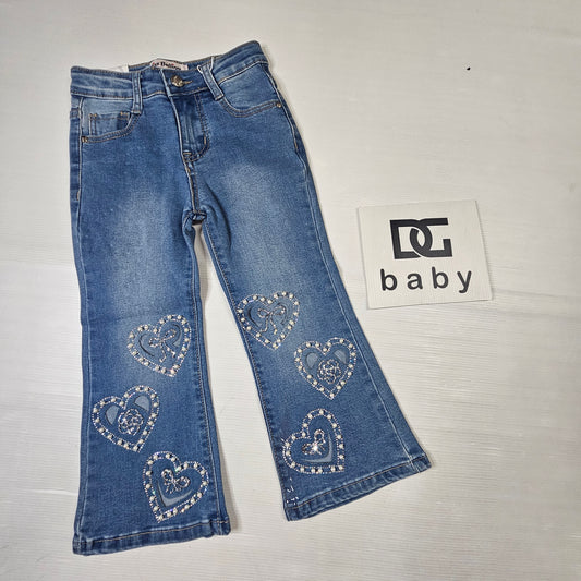 Jeans Cuori Shine 💎💙