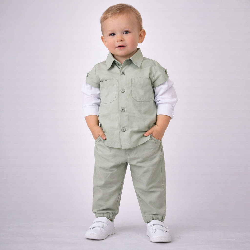 👶 Completo Baby Camicia Fresh