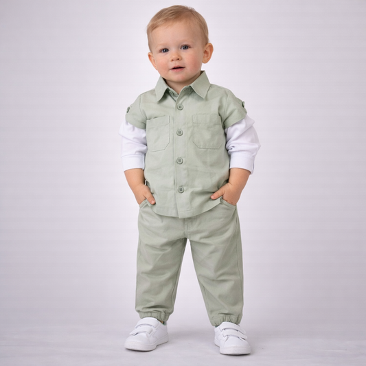 👶 Completo Baby Camicia Fresh