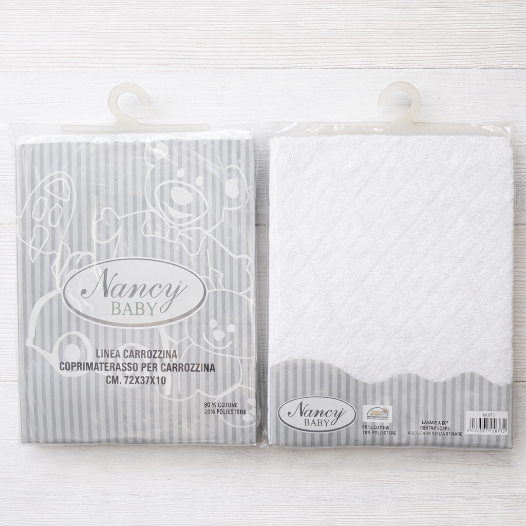 🛏️👶 Coprimaterasso Carrozzina Nancy Baby – Art. 673