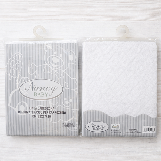 🛏️👶 Coprimaterasso Carrozzina Nancy Baby – Art. 673