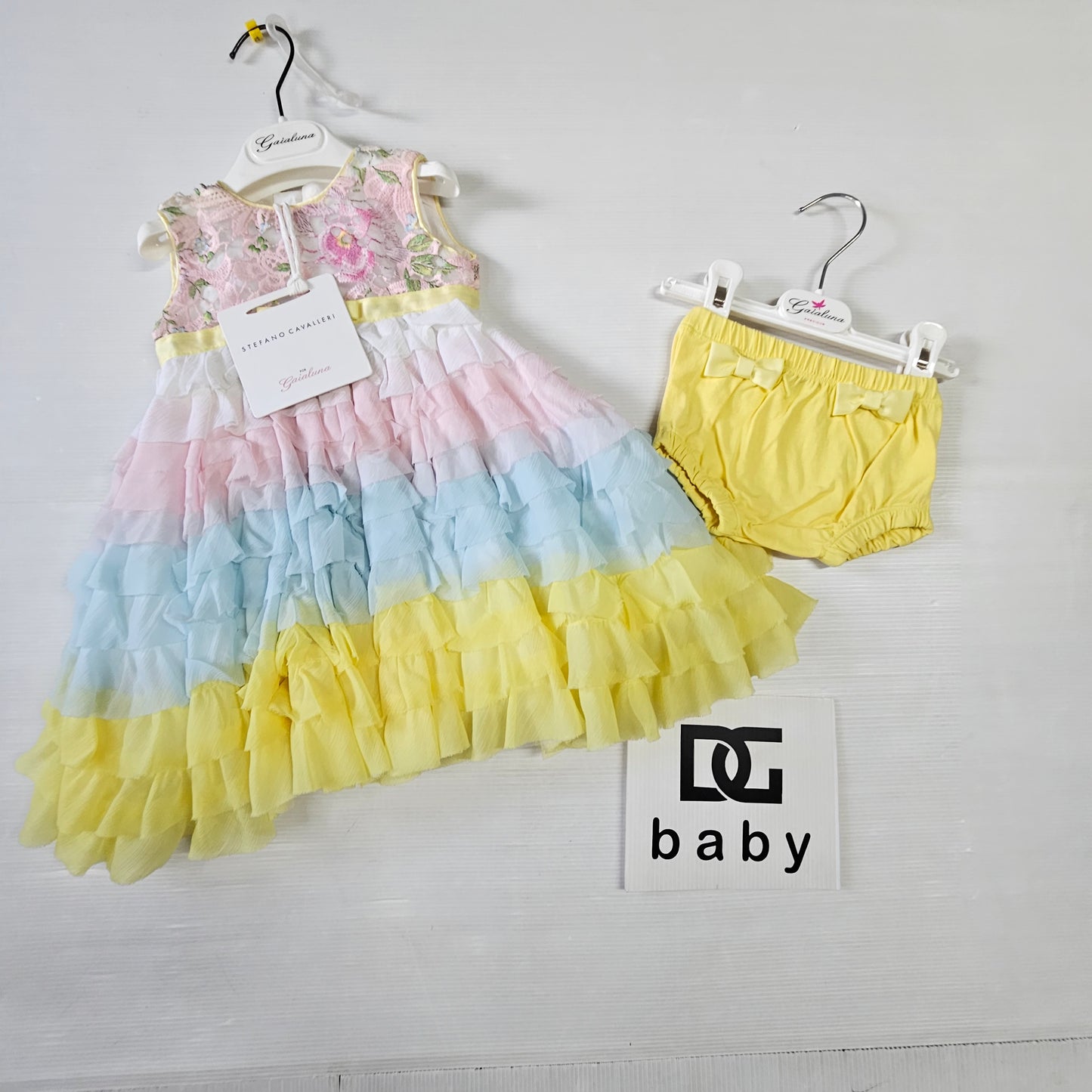 vestitino neonata G1552 GAIALUNA