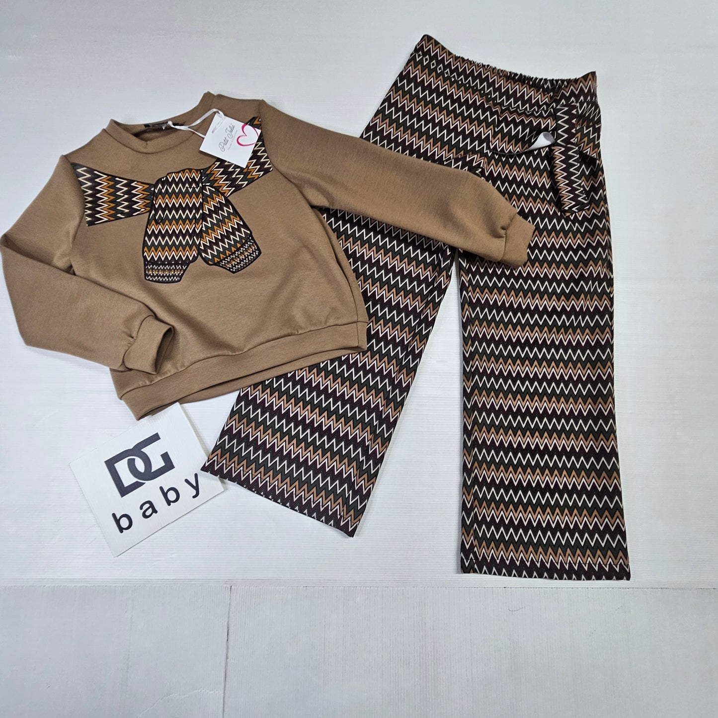 Completo “ZigZag Chic” 🤎✨