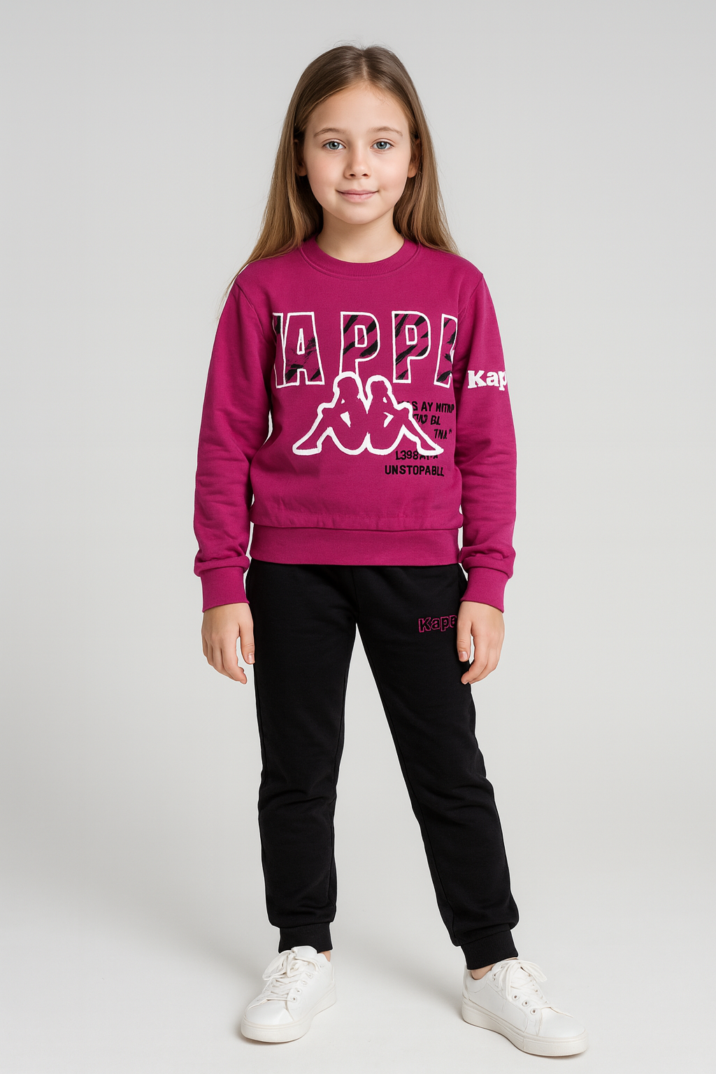 💜 Tuta Kappa Ragazza Fucsia