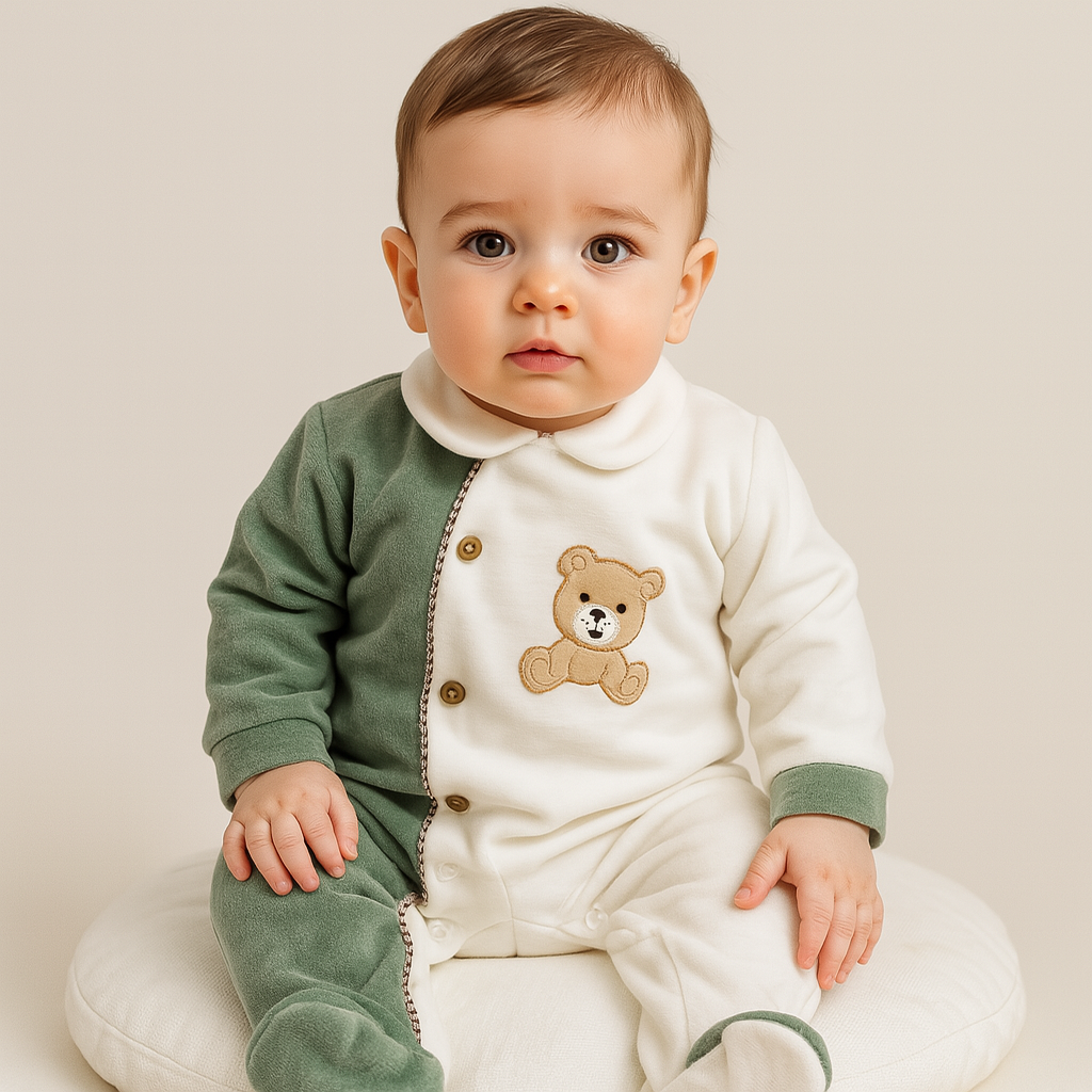 tutina neonato 2110/22 ciniglia