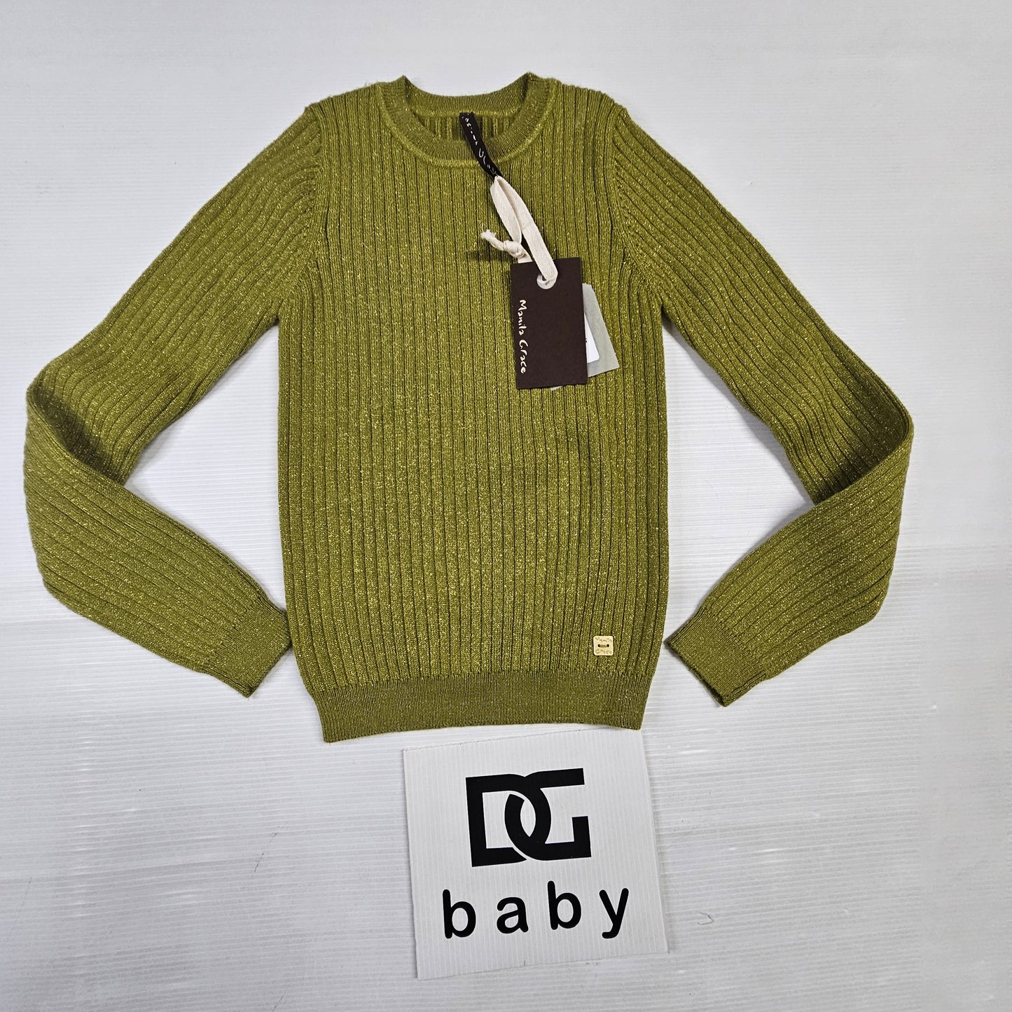 Maglioncino “Verde Eleganza” 🌿✨