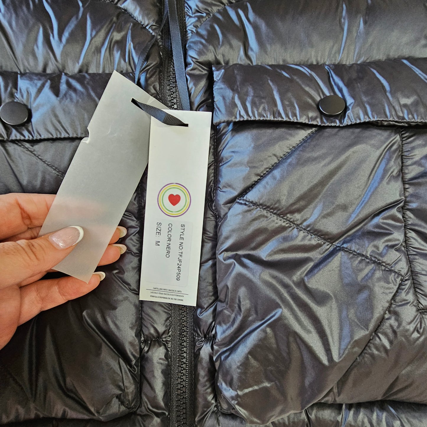 🖤 Piumino unisex P509 TOO BE TOO