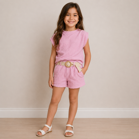 Completo Ragazza Candy Breeze – Rosa Pastello