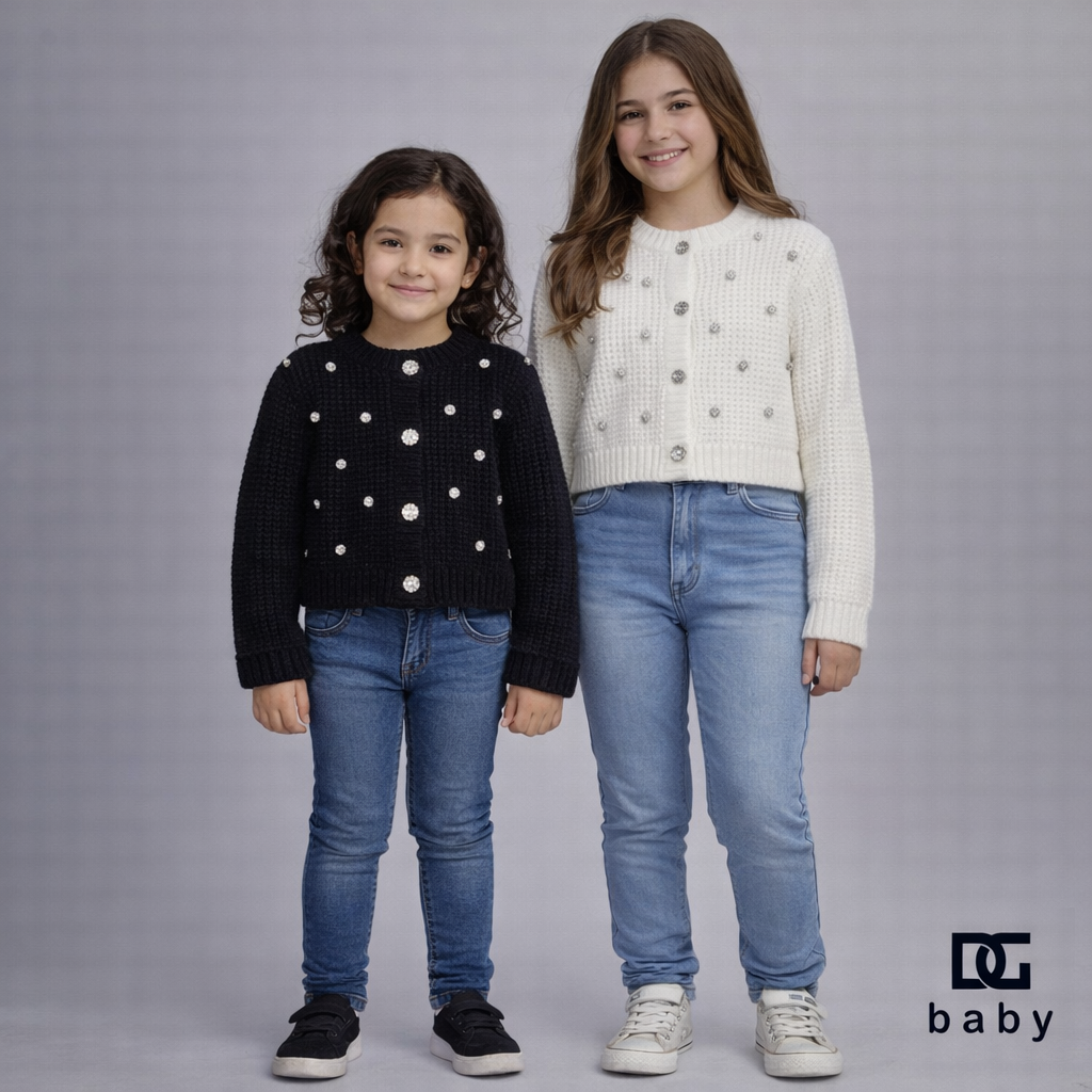 ✨ Cardigan perle TOBETOO 🤍🖤