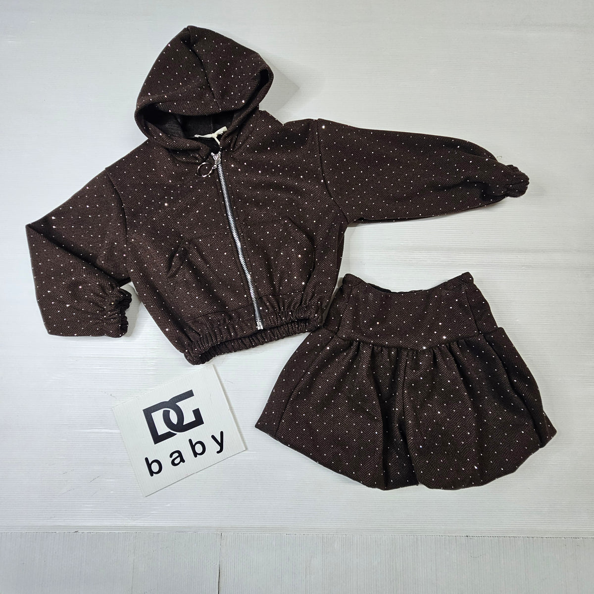 Completo Bambina CAFFE
