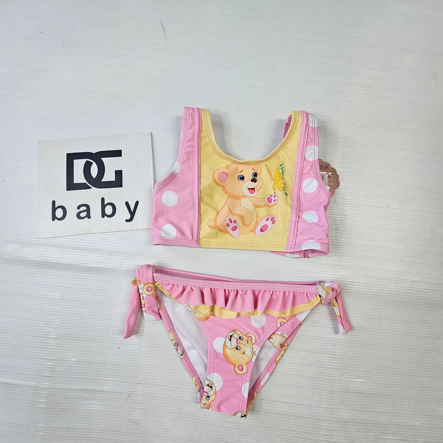 Costume Bikini Bambina Orsetto Colorato