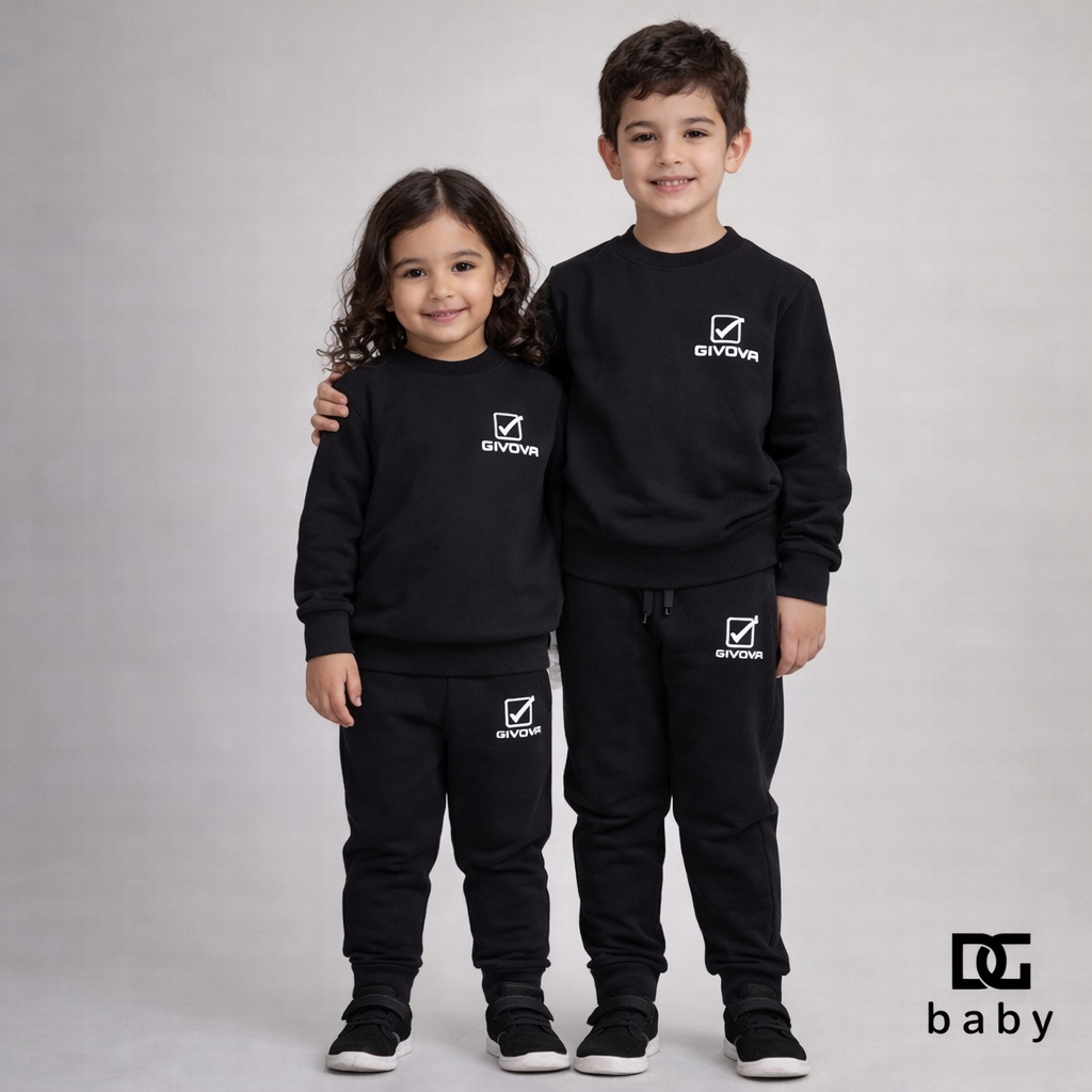 🧸 Tuta unisex.colore blu Basic.  “Logo” – GIVOVA