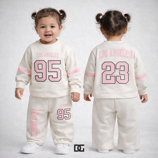 Completo Bambina 2 Pezzi “Los Angeles 95” 💖