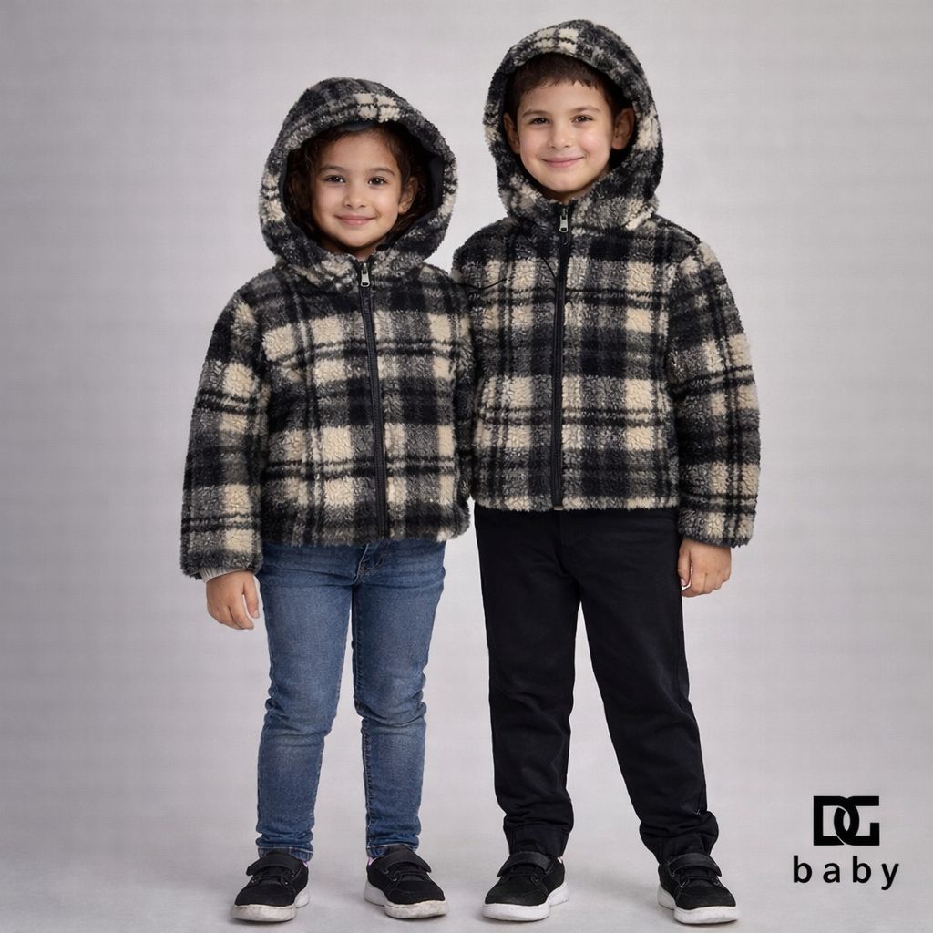 🧥 Giubbino Teddy Check BRI & ING 🐻