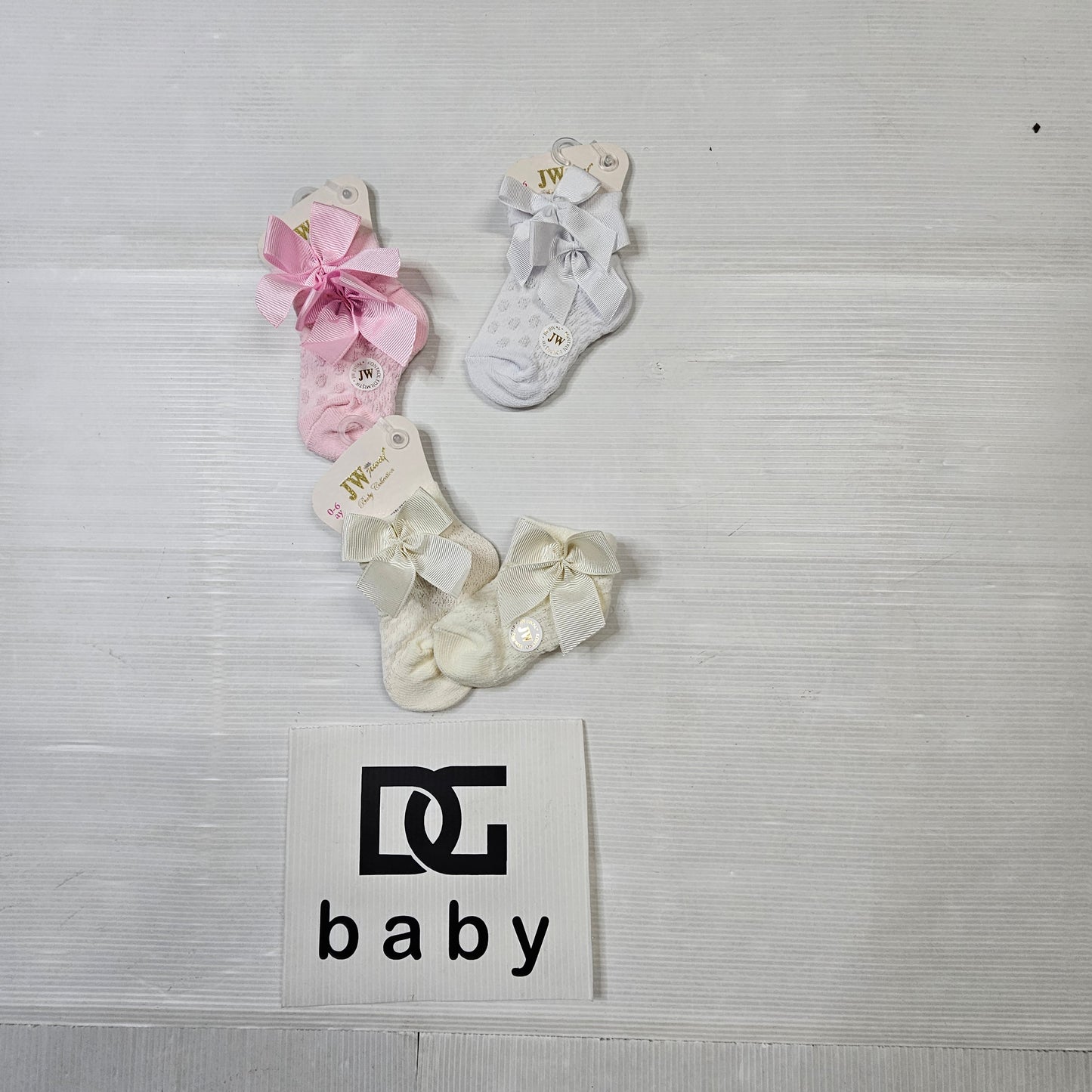 🎀 Calzini Neonata con Fiocco 🎀