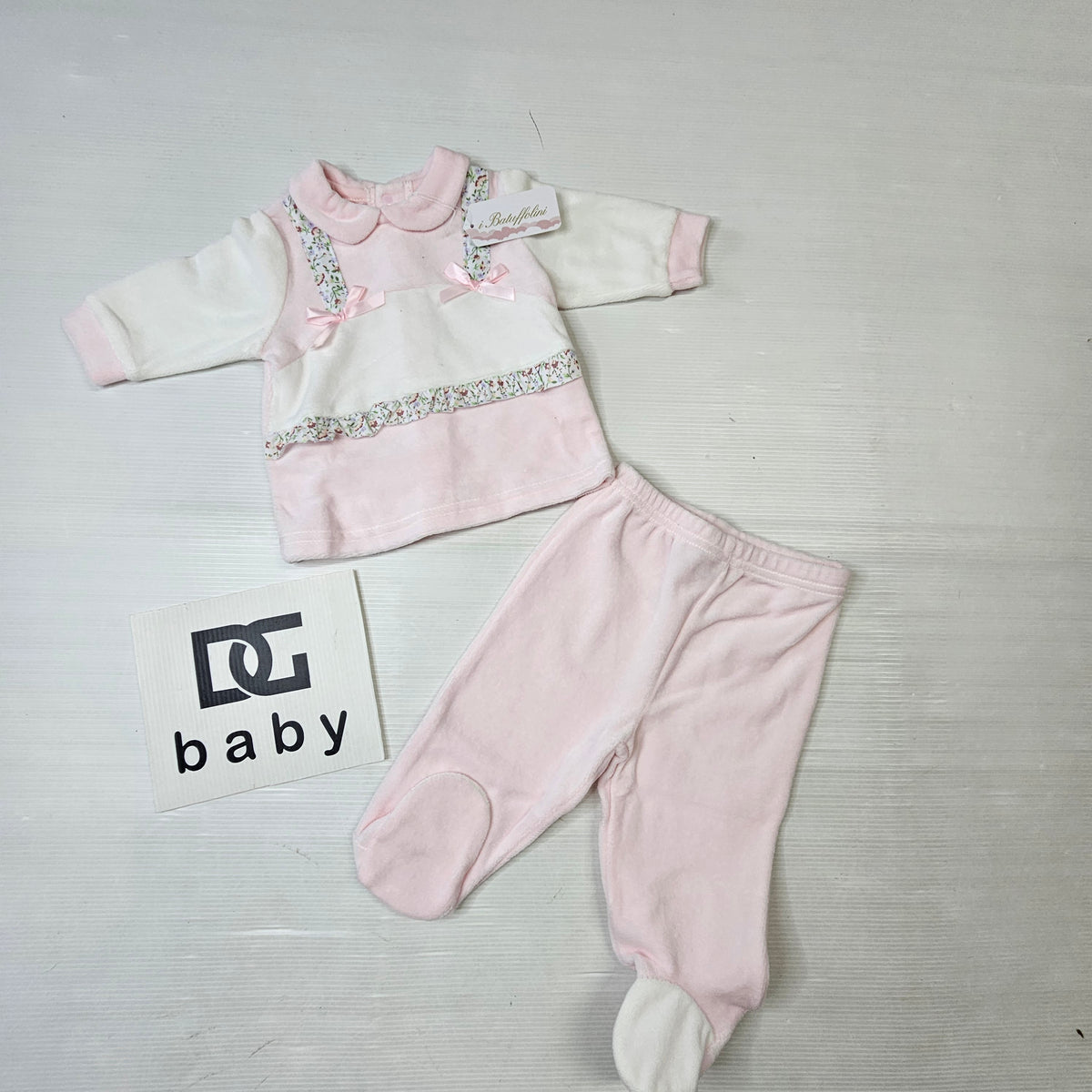 Completo Neonata Sweet Rosé B54911F– Batuffolini