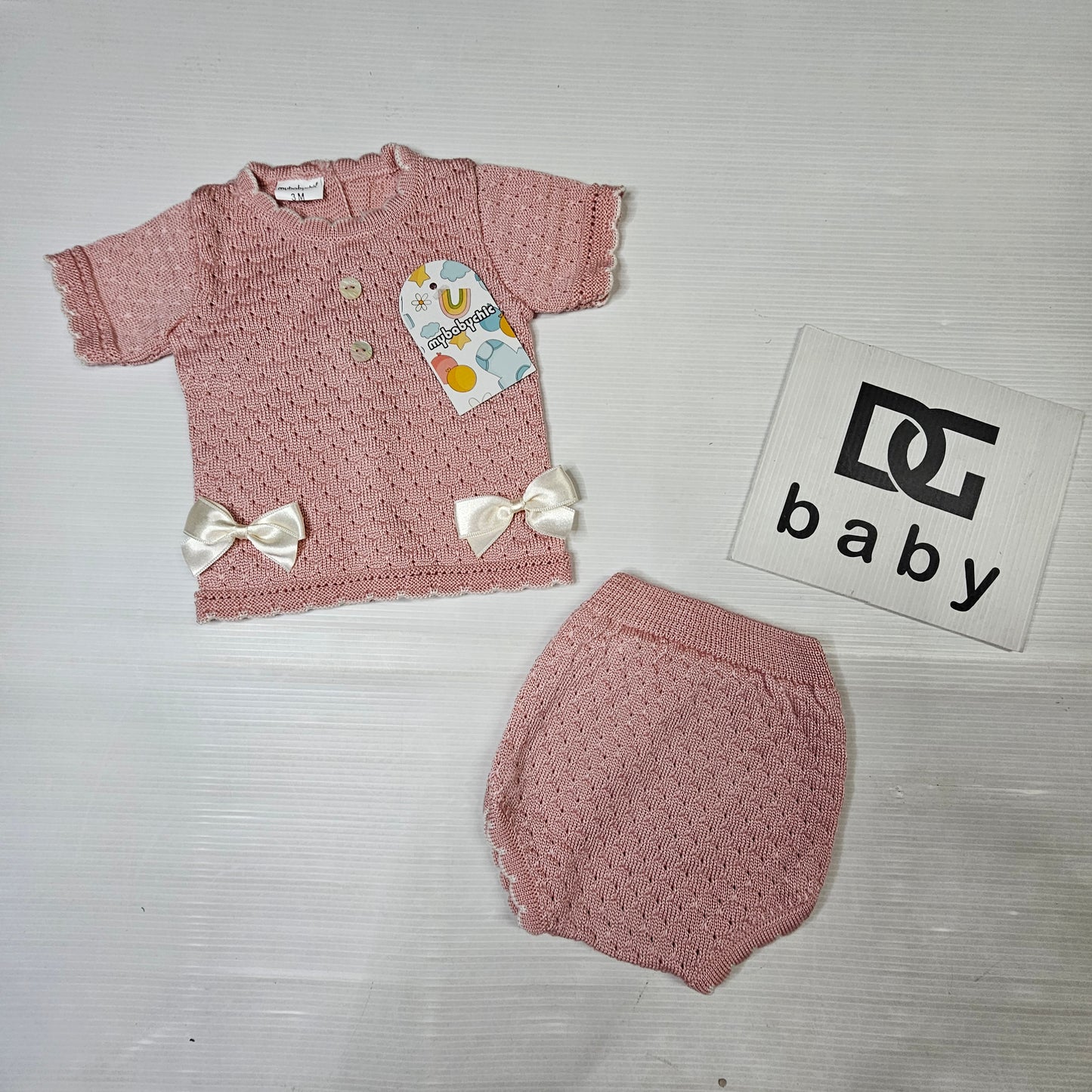 👶 Completo Neonata Fiocchi Delicati – Mybabychic Art.3107