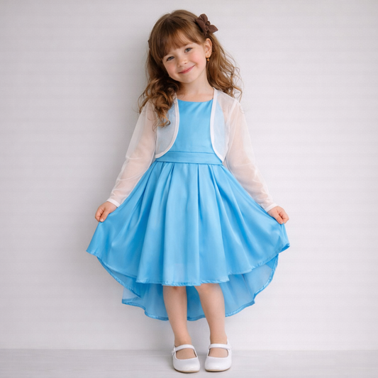 💙 Abito “Turchese Incanto” P1023B