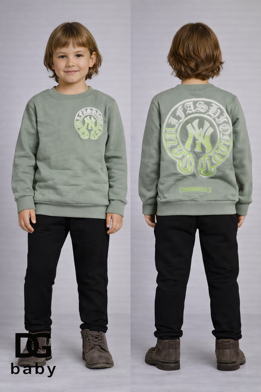 🔥 Completo “Street Mood” Felpa + Jogger – Teen