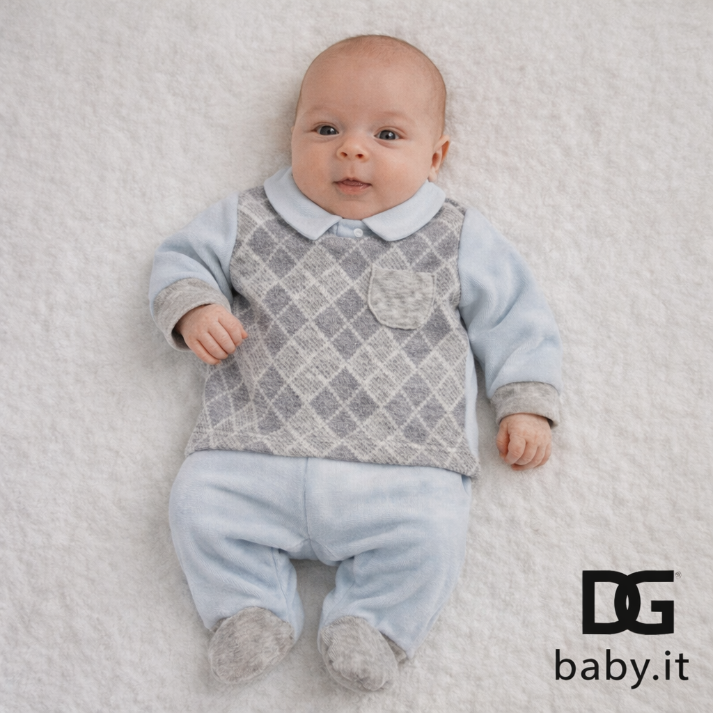 🍼 Completo ciniglia “Taschi” – La Margherita – Art. 41072