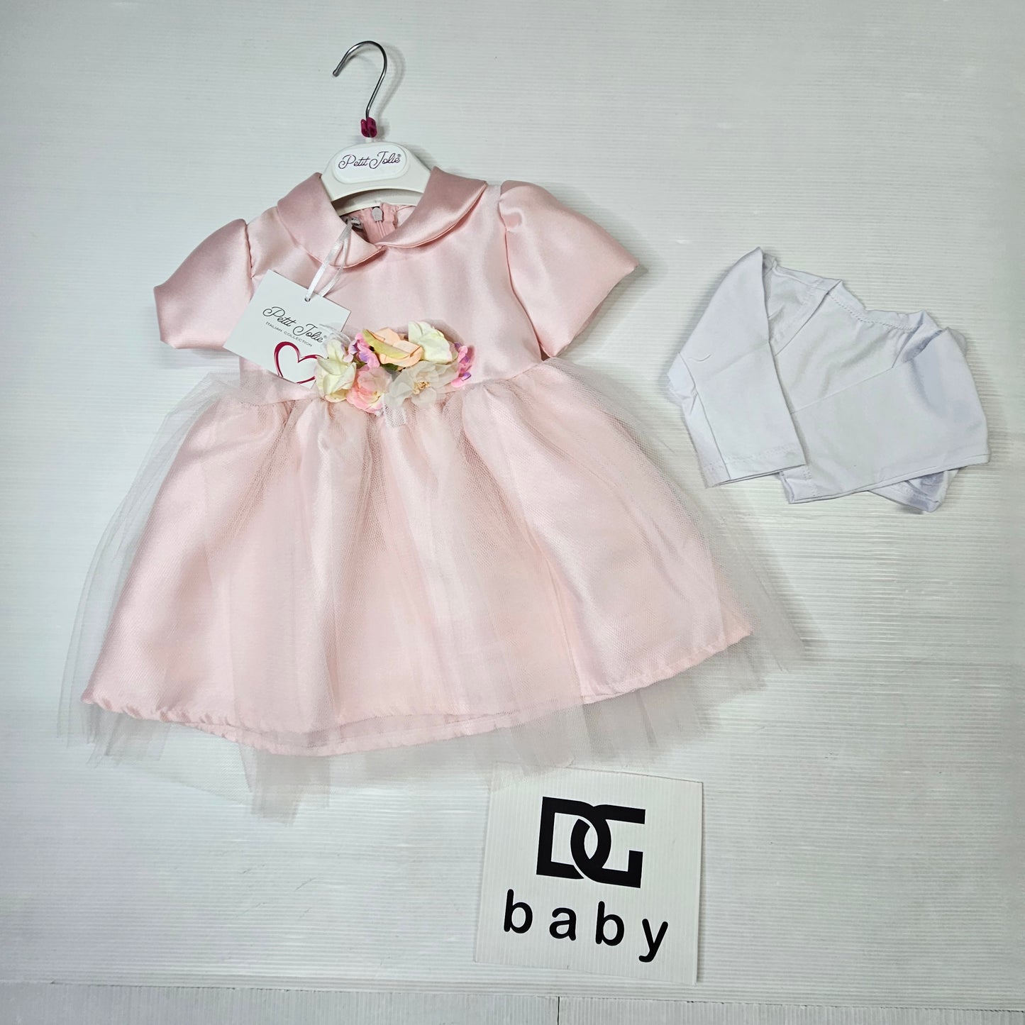 🌸👗 Abito Cerimonia Petali Baby
