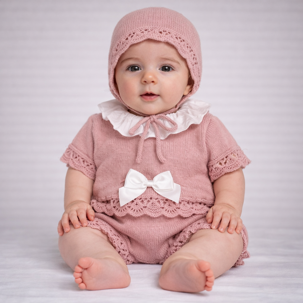 👶 Completo Neonata Prima Nascita Girl Filo Corto