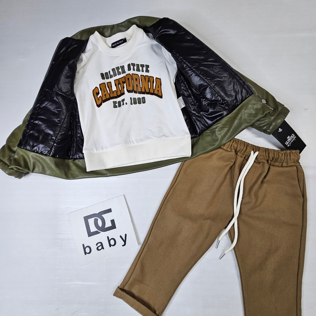 Completo Bambino California con Giubbino