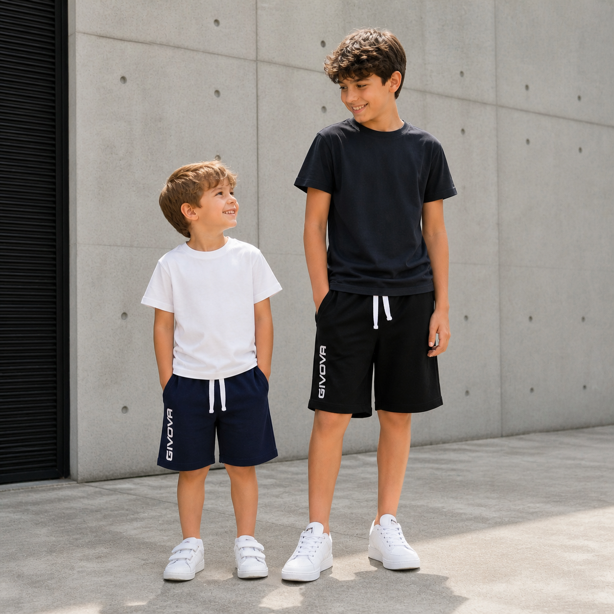 Bermuda bimbo/ragazzo sport Givova
