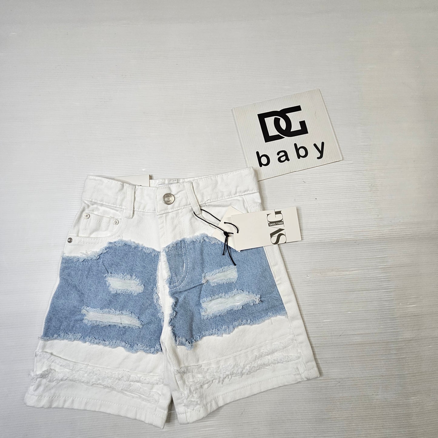 Short Bambino “Denim Breeze” Style