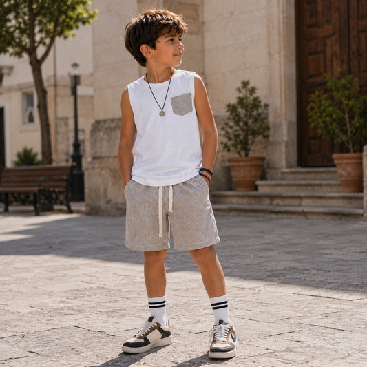 Completo Riga Natural Style Boy